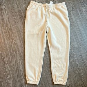Champs cozi cream jogger NWT XL